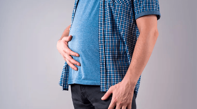 Distensión abdominal